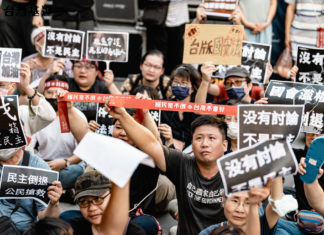 寧願今日立院抗爭 不願明日坦克上街